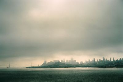 San Francisco and Bay Bridge, CA