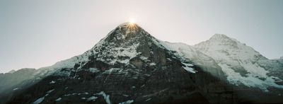The Eiger north face, Switzerland